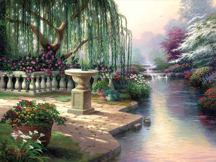 Thomas Kinkade The Hour of Prayer